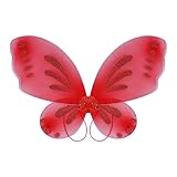 Alas Niñas Hermosas alas estilo mariposa con elástico Hombro Correas Accesorios de fotografía para Cosplay de Halloween