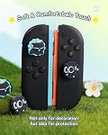 GeekShare Thumb Grip Caps Compatible with Switch 2, Silicone Thumb Grip Caps for Switch 2 2025, 4pcs - The HEI Series Cloud Star Dream