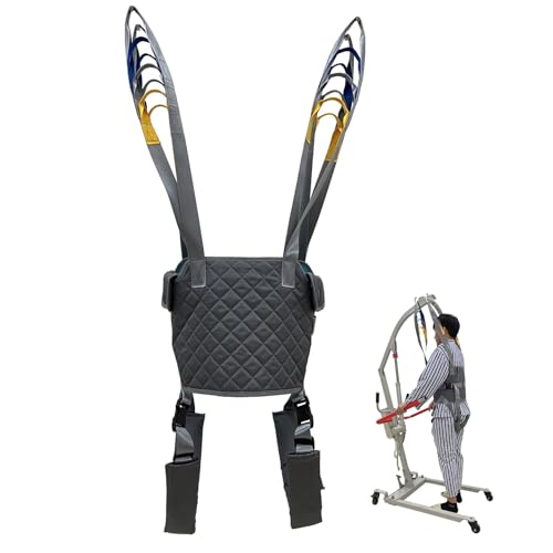 ArnéS ElevacióN Paciente Cuerpo Completo Cabestrillo de aseo Premium acolchado, equipo de elevación médica, bipedestador de cuerpo entero, para Personas Mayores Discapacitado ( Color : C , Size : M )