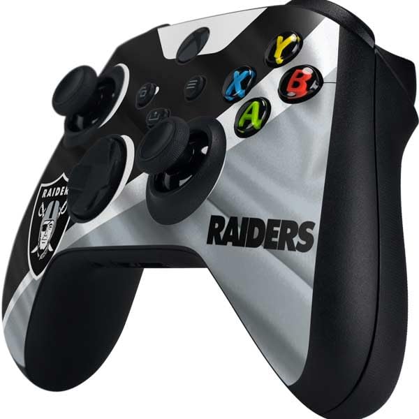 Skinit Decal Gaming Skin Compatible with Xbox Series X Controller - Officially Licensed NFL Las Vegas Raiders Design