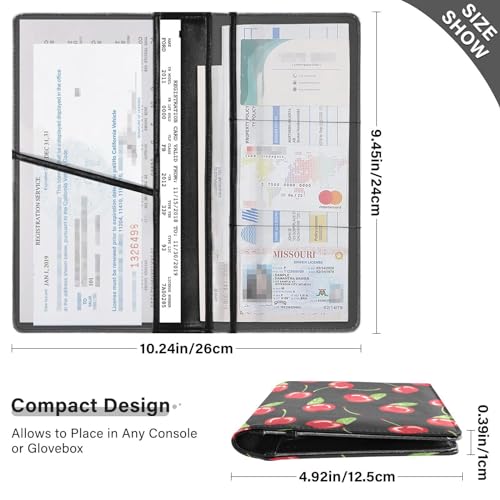 Organizador para auto cuero miniatura 3