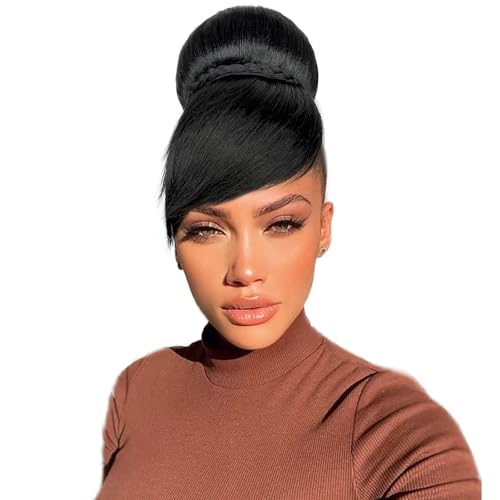 VAVANGA Extra Large Hair Bun & Bang Set 2PCS -
