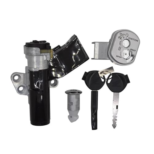 Cerradura de encendido WH110T-2D-9A para moto LEAD110 y GGC110 con llave de repuesto