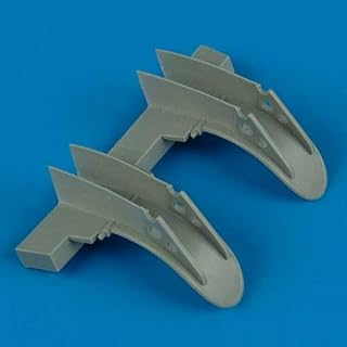 Quickboost 48325 1/48 Mosquito Wheel fenders for Tamiya Accessories kit, QB48325