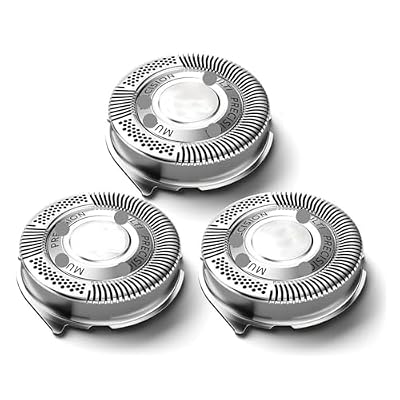 SH50 Replacement Blades ，Compatible For Philips， Series 5000 Shaver,Not Compatible With 5000 Series Pentagonal Case Models(3pc-SH50)