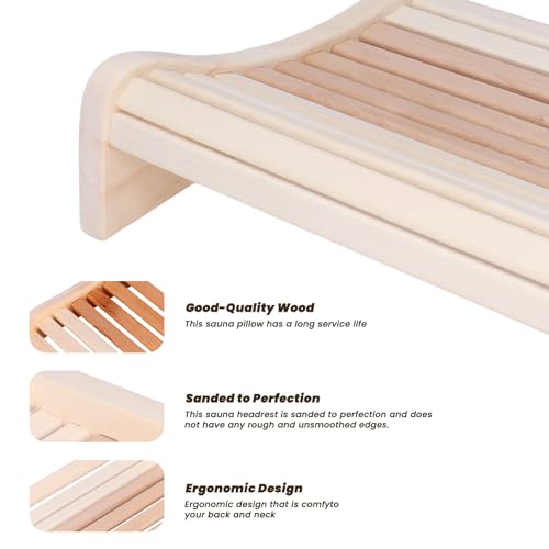 Oreiller de sauna confortable et coussin de massage dorsal à effet relaxant