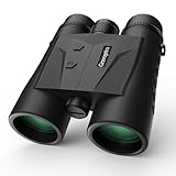 Gravoptics Rangefinder Binoculars for Hunting, 1968 Yard Long Range Laser Rangefinding 10x42mm HD, Fast 0.15s IP65 Waterproof ±0.5m Accuracy Compact Range Finder for Hiking, Golf, Outdoor Adventures