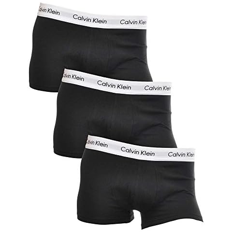 Calvin Klein Men's Low Rise Trunk 3 Pack Cover