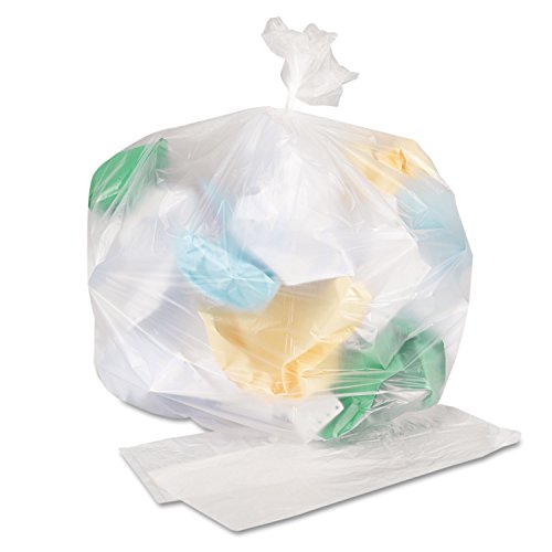 General Supply 243108 High-Density Can Liner 24 X 31 15Gal 7Mic Natural 50 Bags/Roll 20 Rolls/Ct
