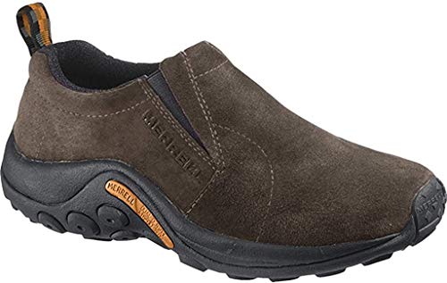Image of Merrell Jungle Moc Slip-on Shoe, Men's Loafers, Brown Wide Smoke, 46.5 EU Ancho