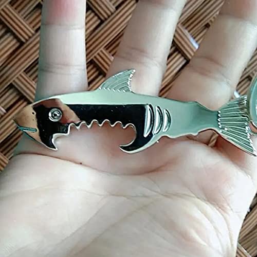 Creative Shark Bottle Opener Keyring - Stylish Wine Accessory - Image 5