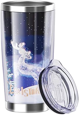 Olerd 20oz Photo Stainless Steel Tumbler, Vacuum Insulated Cups Double Wall DIY Photo Coffee Mugs with Lid for Ice & Hot Drink Gifts for Men and Women Christmas Halloween