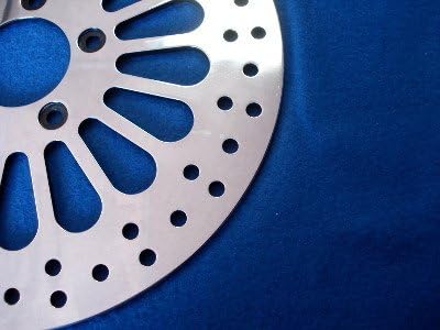 Miniatura 4 de 11 12pulgadas, par de frenos de rotor delanteros radiales para Harley 1984 en adelante