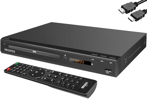 Amazon | Megatek(メガテック) DVDプレーヤー コンパクトDVDプレーヤー