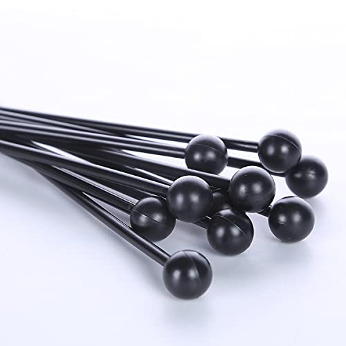 10 Pcs 11" Glockenspiel Mallets, Percussion Sticks, Marimba Mallets, Xylophone Sticks, Plastic Drum Sticks, Bell Mallet, Drum Mallets Kids #TOP3