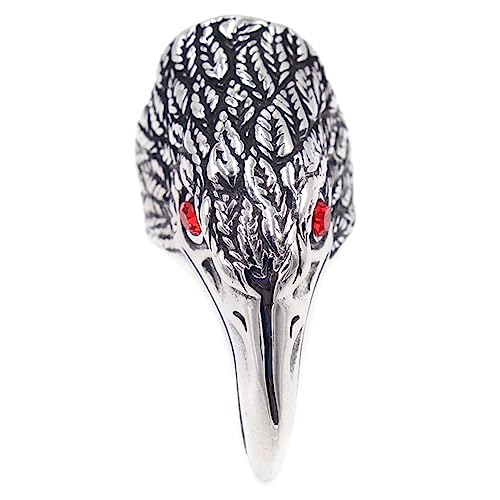 Bague en forme d'aigle personnalisée le cadeau idéal avec anneau de pouce réglable
