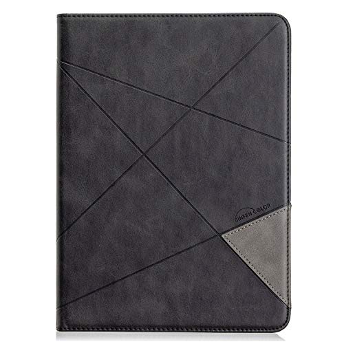Étui en cuir pour iPad Pro 11 avec rabat magnétique et fonction de veille automatique noir
