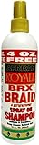 African Royale Brx Braid Spray On Shampoo, 12 Ounce