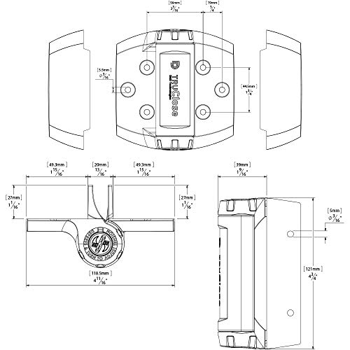 D&D Technologies Ml3Tpka Magnalatch Top Pull Gate Latch Kit With Trueclose Heavy Duty Gate Latch- Child Safety Latch For Any Square Gate #TOP6