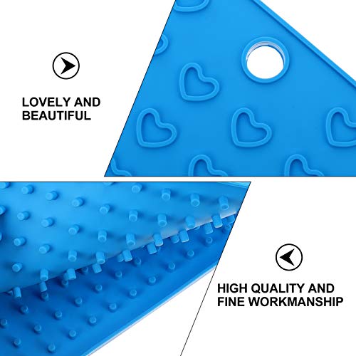 POPETPOP 3Pcs Almofada de Silicone para Lamber para Cães de Silicone para Tratamento Lento Tapete de