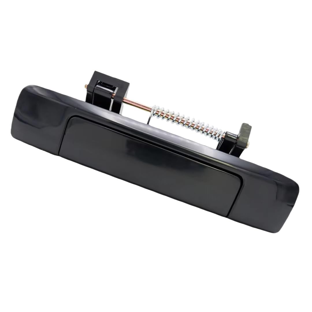 HIIAW Car Door Handle Cover Trim Exterior Tailgate Door Handle for Mazda for BT50 2012-2019(Black,No Keyhole)