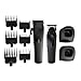 TPOB Play Barber Hair Clipper and Trimmer for Men 7500 RPM with Rubber Grips (Blackout 2 Set)
