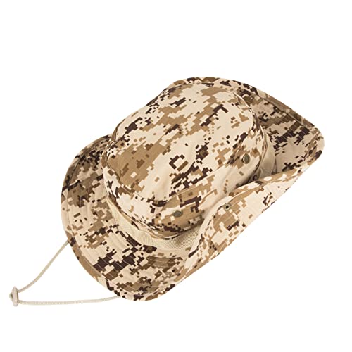 Image of Sun Hats for Men Women Bucket Hat UPF 50+ Boonie Hat Foldable UV Protection Hiking Beach Fishing Summer Safari