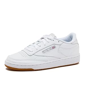 Reebok Womens Club C 85 Tennis Shoes for Women, White Womens Sneakers