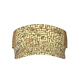 Treasure Maze - Gorra de béisbol unisex para adultos, uso diario, actividades al aire libre, ajustable, para exteriores, color negro