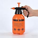 DCDRAY 2L Handheld Garden Pump Sprayer 0.5 Gallon Water Mist Spray Bottle for Plants with Adjustable Brass Nozzle...