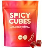 Spicy Cubes Hot Peach Gummies-Promuove l'equilibrio/l'energia ormonale