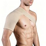Toimveok Hombrera Ortopedica Hombreras Ortopedicas Hombro Hombrera Deportiva Hombre Unisex Versátil Para Ambos Hombros Respirable Cómodo Ideal Protección Deportiva Aliviar Molestias Del Hombro