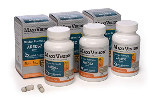 MedOp MaxiVision Ocular Formula - 60 Capsules, 3 Bottles