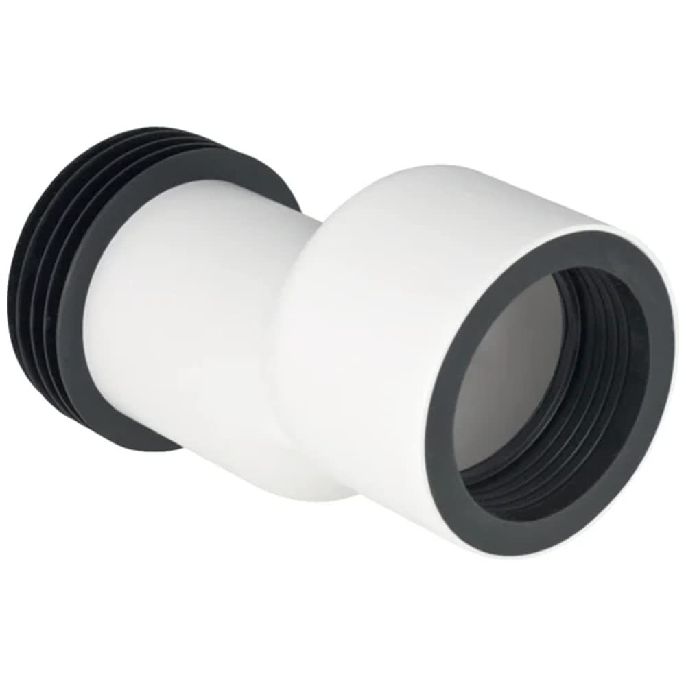 Geberit – Set connettore dritto Geberit Per Wc Sospeso, 3 cm di desnivel: BL anco alpino, 131.085.11.1)