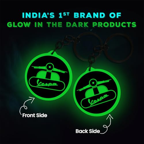 Image of Mi Glow Store | Glow in the Dark Keychain | Bike Logo
