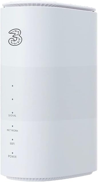 ZTE 5G CPE MC801A, Unlocked 5G WiFi Home Router, Fast WiFi 6, Up to 3.8Gbps, Premium Design with Low Power Consumption, UK Plug + UK Warranty, includes FREE SMARTY sim by 3 - Renewed like New