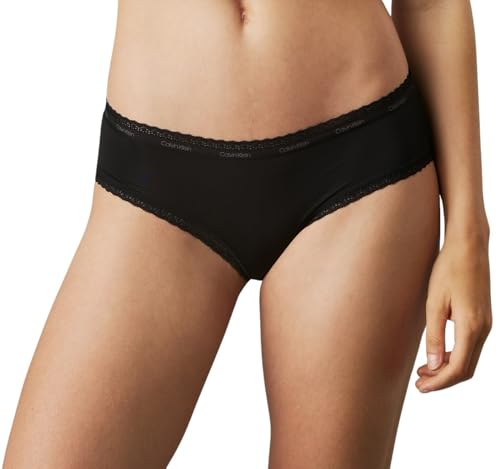 Calvin Klein Shorty Femme Coton Stretch, Noir (Black), M