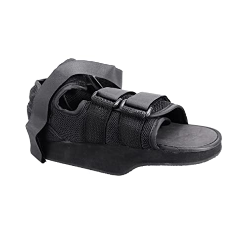 HOUDERCO Foot Shoe for Fractured Toes and Ankle Injuries Lightweight Forefoot Pressure Relief Plaster Shoe Comfortable Design for Easy Use S