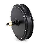 【High Speed】The speed of this motor can reach 500rpm, which can make your ride easier. So, you can fully enjoy the riding. 【Smooth Running】The friction of this rear wheel motor is greatly reduced when running because it has no brush and gear so that ...