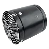 【Corps entièrement métallique】: le ventilateur d'échappement a un corps peint renforcé entièrement en métal pour une durabilité accrue. Sa construction anti-compression et résistante aux chocs permet un fonctionnement à grande vitesse à long terme. Le corps est également revêtu pour une protection anti-corrosion.