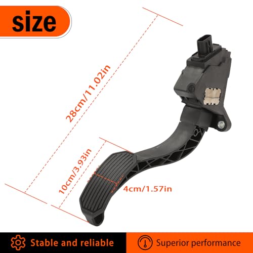 Accelerator Pedal w/Position Sensor for 2005-2007 & 2010-2012 Avalon by Fraylis - Image 5