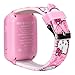 Hello Kitty Kids Smartwatch - Interactive Touchscreen with 10 Watch Faces, Camera, Games, Alarm, Step Tracker & More - Fun Gift for Girls with Pink Silicone Strap - Fits Wrists 5.5'' to 8.0