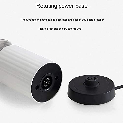 JHBNOIUKJS Frother de Leche, Molde de Leche eléctrica y vaporizador, Vapor de cerámica Antiadherente con frío y Caliente… - Imagen 7