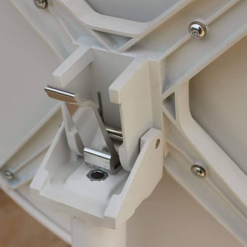 Table ronde Ø60 cm extérieure : la solution peu encombrante pour petits balcons et bars - 3