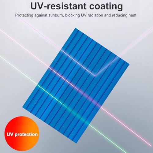 Auvent de porte d'entrée robuste en aluminium résistant aux UV - 5