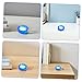 DOITOOL 4Pcs Finger Moistener Sponge Cups for Efficient Money Counting Easy Water Absorption Multipurpose Use for Cash Handling and Office Tasks Transparent