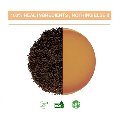 Image of TEA SENSE Gold CTC Tea | 500 g | Strong Assam Chai with Darjeeling Whole Leaves | Rich Flavour & Kadak Milk Latte | Chaipatti, Tea Powder (250gm x 2)