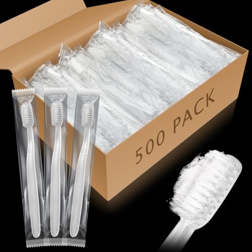 Brosses à dents pré-encollées solidaires à offrir aux sans-abri