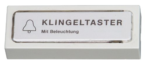 Preisvergleich Produktbild Kopp 205401028 Klingelplatte Kunststoff mit Beleuchtung