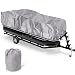 Pyle Armor Shield Trailer Guard Waterproof Pontoon Boat Cover, Marine Grade 300 Denier Polyester Cover, Ultimate Durability, and All Weather Protection, Full Size fits 21-24-Feet x 96-Inch (PCVHP441)